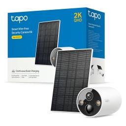 KIT Cmara Wi-Fi TP-LINK TAPO C425 2K Batera + Panel Solar