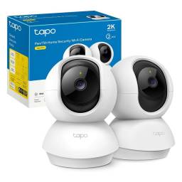 KIT 2 Cmaras Wi-Fi TP-LINK TAPO C210 2K Rotatoria Visin Nocturna