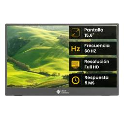 Monitor Portable Shot Home & Office SG156PM02 15.6" IPS Full HD