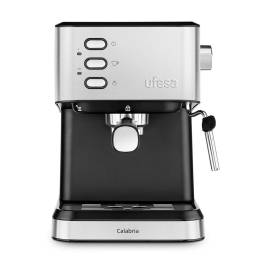 Cafetera Expresso Ufesa Calabria 1050W con Vaporizador