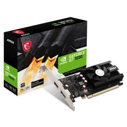Tarjeta de Video MSI GT1030 4GD4 LP OC 4 GB GDDR6