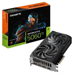 Tarjeta de Video Gigabyte RTX5060 Ti Windforce 8 GB GDDR7