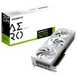 Tarjeta de Video Gigabyte RTX5070 Aero OC 12 GB GDDR7