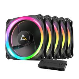 Fan Cooler Antec Prizm 120 ARGB 120x120 (KIT 5 Unidades)
