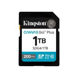 Memoria SD Kingston 1 TB Canvas Go Plus 200Mbs