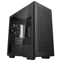 Gabinete DeepCool CH370 Vidrio Templado 1 Fan 120mm Negro (Sin Fuente)