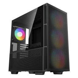 Gabinete DeepCool CH560 Vidrio Templado 4 Fanes ARGB (Sin Fuente)