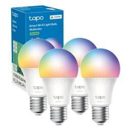 KIT 4 Lmpara LED Smart Wi-Fi TP-LINK TAPO L535E 8.6W Matter RGB