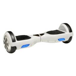 Patineta Elctrica Hoverboard Bluetooth cRodilleras Blanca
