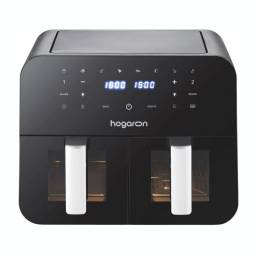 Freidora de Aire Doble Canasto Hogaron 2400W Capacidad 9L