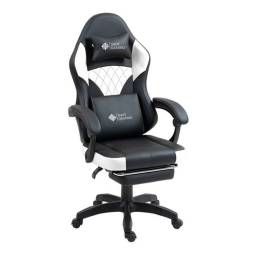 Silla Gamer Shot Gaming SHOT-D1145-WB Cuero Ergonmica
