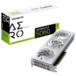 Tarjeta de Video Gigabyte RTX5060 Aero OC 8 GB GDDR7
