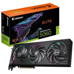 Tarjeta de Video Gigabyte RTX5060 Aorus Elite 8 GB GDDR7