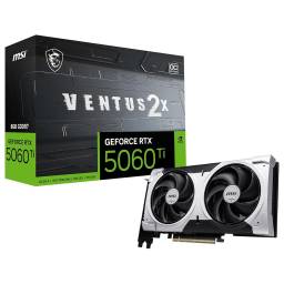 Tarjeta de Video MSI RTX5060 Ti Ventus 2X OC Plus 8 GB GDDR7