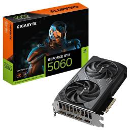Tarjeta de Video Gigabyte RTX5060 Windforce OC 8 GB GDDR7