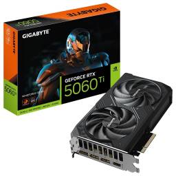 Tarjeta de Video Gigabyte RTX5060 Ti Windforce OC 8 GB GDDR7