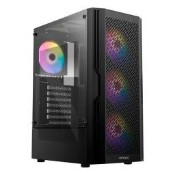 Gabinete Gamer Antec AX20 Elite Vidrio Templado 4 Fanes RGB (Sin Fuente)