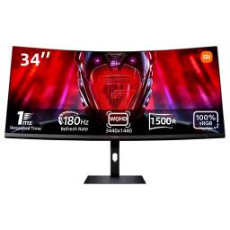 Monitor Xiaomi Curvo G34WQi 34 WQHD 180Hz - 2xHDMI, 2xDP