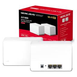 Access Point Mesh Wi-Fi 6 Mercusys Halo H70X Dual Band AX1800 (Pack 2)
