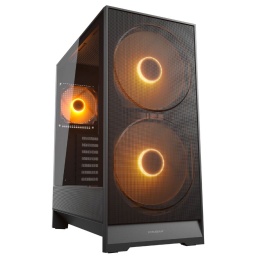 Gabinete Cougar Airface 180 3 Fanes ARGB Negro