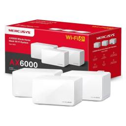 Access Point Mesh Wi-Fi 6 Mercusys Halo H90X Dual Band AX6000 (Pack 3)