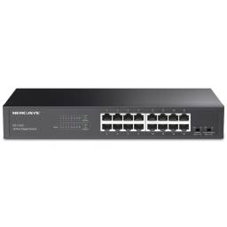 Switch Mercusys MS116GS 16 Puertos 10/100/1000 Carcasa Metlica