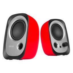 Parlantes Edifier 2.0 R12U 4W Rojo
