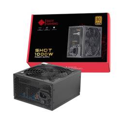 Fuente Shot Pro Series 1000W Reales 80 Plus Bronze
