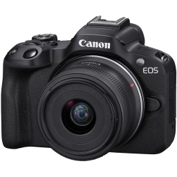 Camara Digital Canon R50 Mirrorless Wifi BT Lente 15-45mm