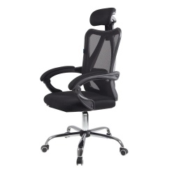 Silla de Oficina Ejecutiva Clyde Ergon�mica Negra