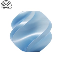 Filamento Bambu Lab PLA Silk+ Celeste