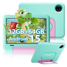 Tablet Blackview Tab 20 Kids de 10.1" 4GB+8GB Ram 64GB Rom Android 15 Verde