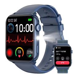 Reloj Inteligente Smartwatch Blackview R30 Max de 1.91" Azul