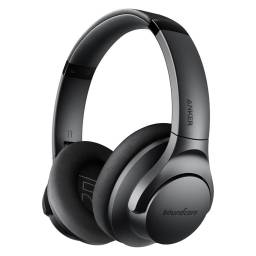 Auriculares Soundcore Life Q20 Bluetooth ANC 60Hs Negros - Manos libres