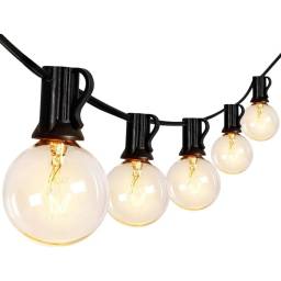 Guirnalda de 25 Luces Vintage C�lidas para Exterior 7.6 Mts