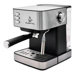 Cafetera Expresso Punktal PK-542CAF 15 Bares 850W 1.6L Vaporizador Acero Inoxidable