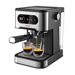 Cafetera Digital Punktal PK-55CAF Expresso Y C�psulas 20 Bares Acero Negro