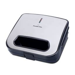 Sandwichera Punktal Doble Inox 750w PK-9222IX Color Gris