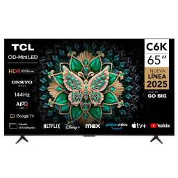 Televisor QD-Mini LED Smart TV TCL 65C6K 65 4K UHD - 2 USB, 4 HDMI