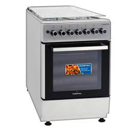 Cocina Super Gas Punktal PK-1050ETK Mesada Inox Grill Turbo 