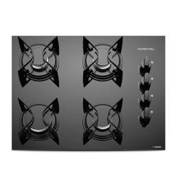 Anafe a Gas Punktal PK-AG848 4 Hornallas Enc. El�ctrico