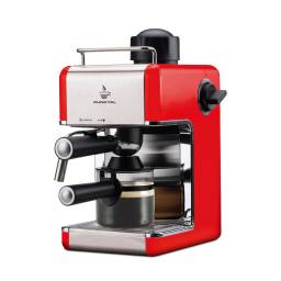 Cafetera Expresso Punktal PK-103CAF 800W Espumador Rojo