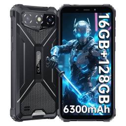 Celular Robusto Oukitel G3, 6" HD, 4GB+12GB Ram, 128GB Rom, 6300mAh