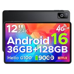 Tablet Doogee G6 Pro de 12 2.4K 8GB+28GB Ram 128GB Rom LTE Android 16