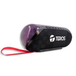 Parlante Portable Teros TE-6047N 20W con RGB Negro