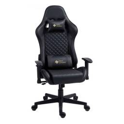 Silla Gamer Shot Gaming GOLD Cuero y Tela Ergon�mica CMasajeador