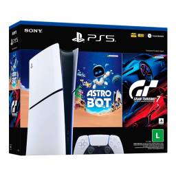 Consola Digital Ps5 Slim 16GB 825GB Astro Bot + Gran Turismo 7