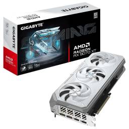 Tarjeta de Video Gigabyte RX9070XT Gaming OC ICE 16 GB GDDR6
