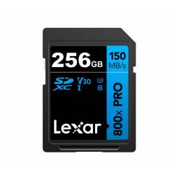 Memoria SDXC Lexar 800X Pro 256GB Blue Series