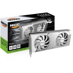 Tarjeta de Video Inno3d RTX5070 DLSS4 Twin X2 12GB GDDR7 